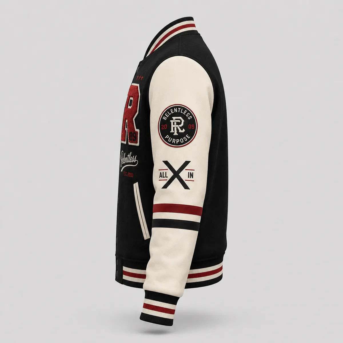 Relentless Varsity Patch Jacket